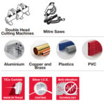 ΔΙΣΚOΣ ΑΛΟΥΜΙΝΙΟΥ FREUD D250 d32x3,5/3,0 Z80 TCG non-ferrous metals and PVC LU5D 0900 - Image 3